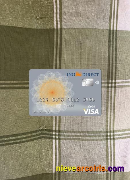 Australia Ing direct bank visa card photolook